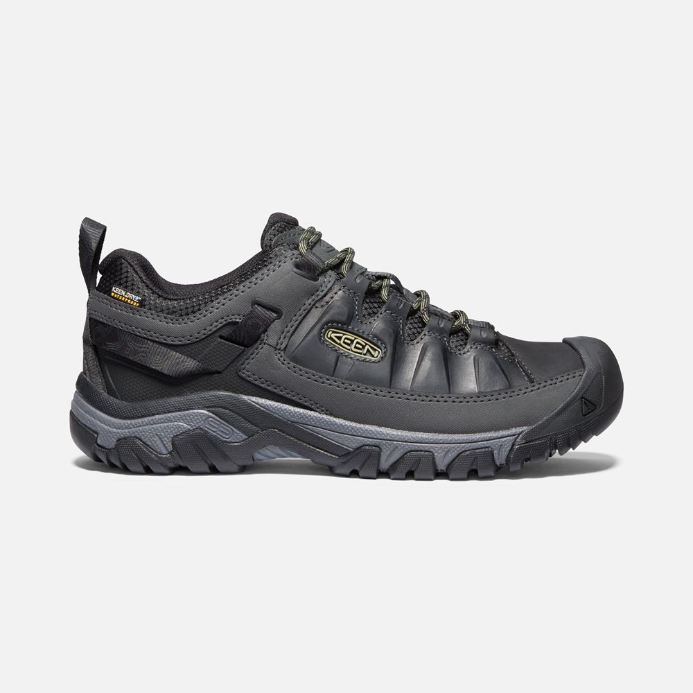 Keen Outdoor Ayakkabı Erkek Siyah - Targhee Iii Waterproof - Türkiye QICJ95260